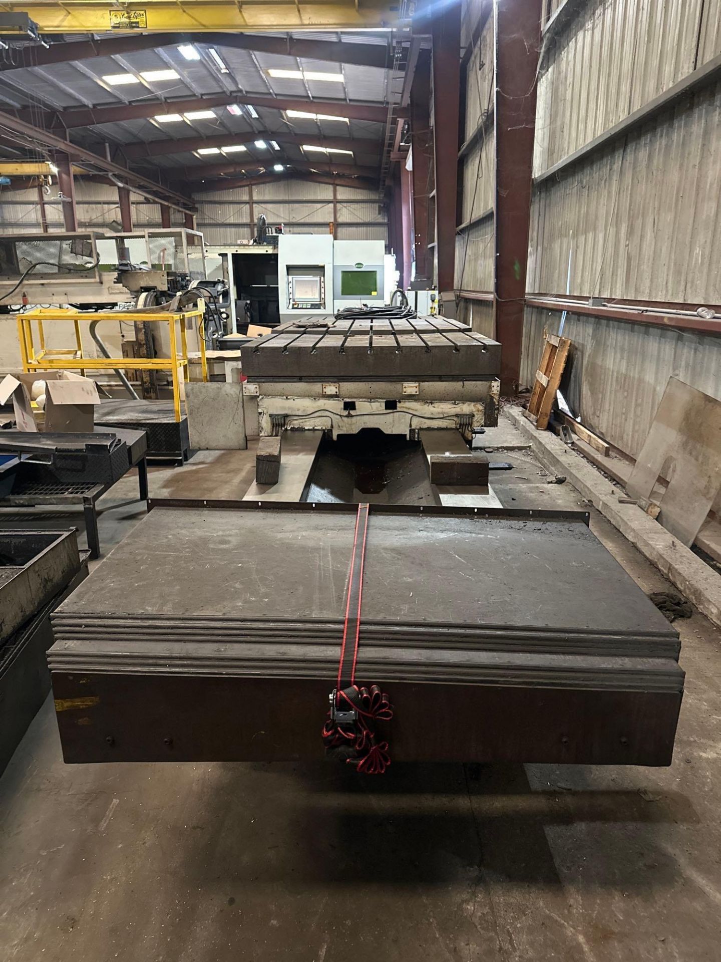 5.1" HNK CNC HORIZONTAL BORING MILL, HBM, 63 x 160 table with built in rotary, FANUC CNC, 40 ATC,... - Image 33 of 40