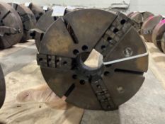 18 Warner and Swasey 3 Jaw Chuck