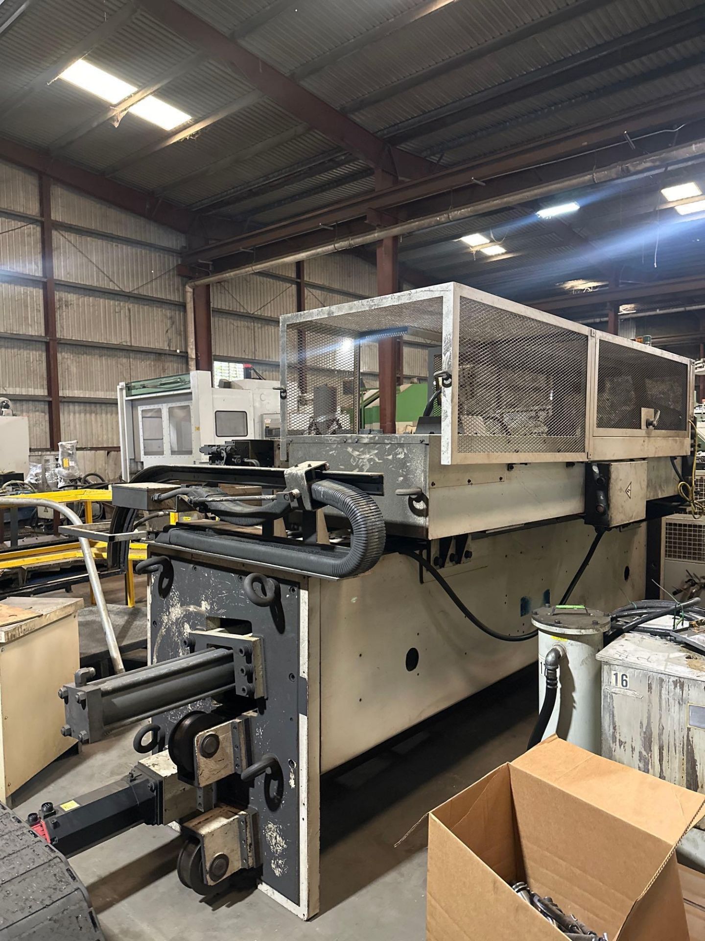 5.1" HNK CNC HORIZONTAL BORING MILL, HBM, 63 x 160 table with built in rotary, FANUC CNC, 40 ATC,... - Image 32 of 40