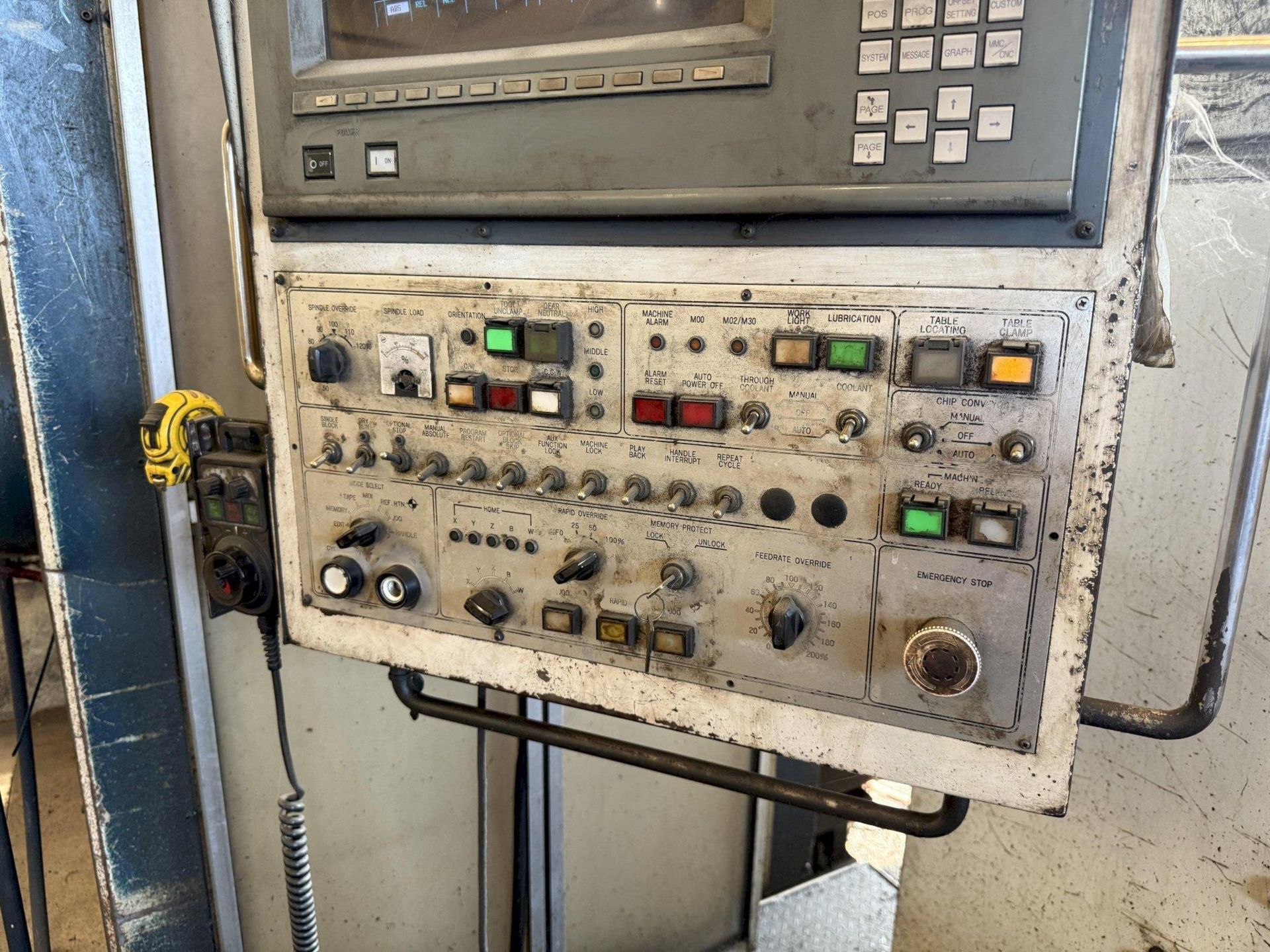 5.1" HNK CNC HORIZONTAL BORING MILL, HBM, 63 x 160 table with built in rotary, FANUC CNC, 40 ATC,... - Image 3 of 40