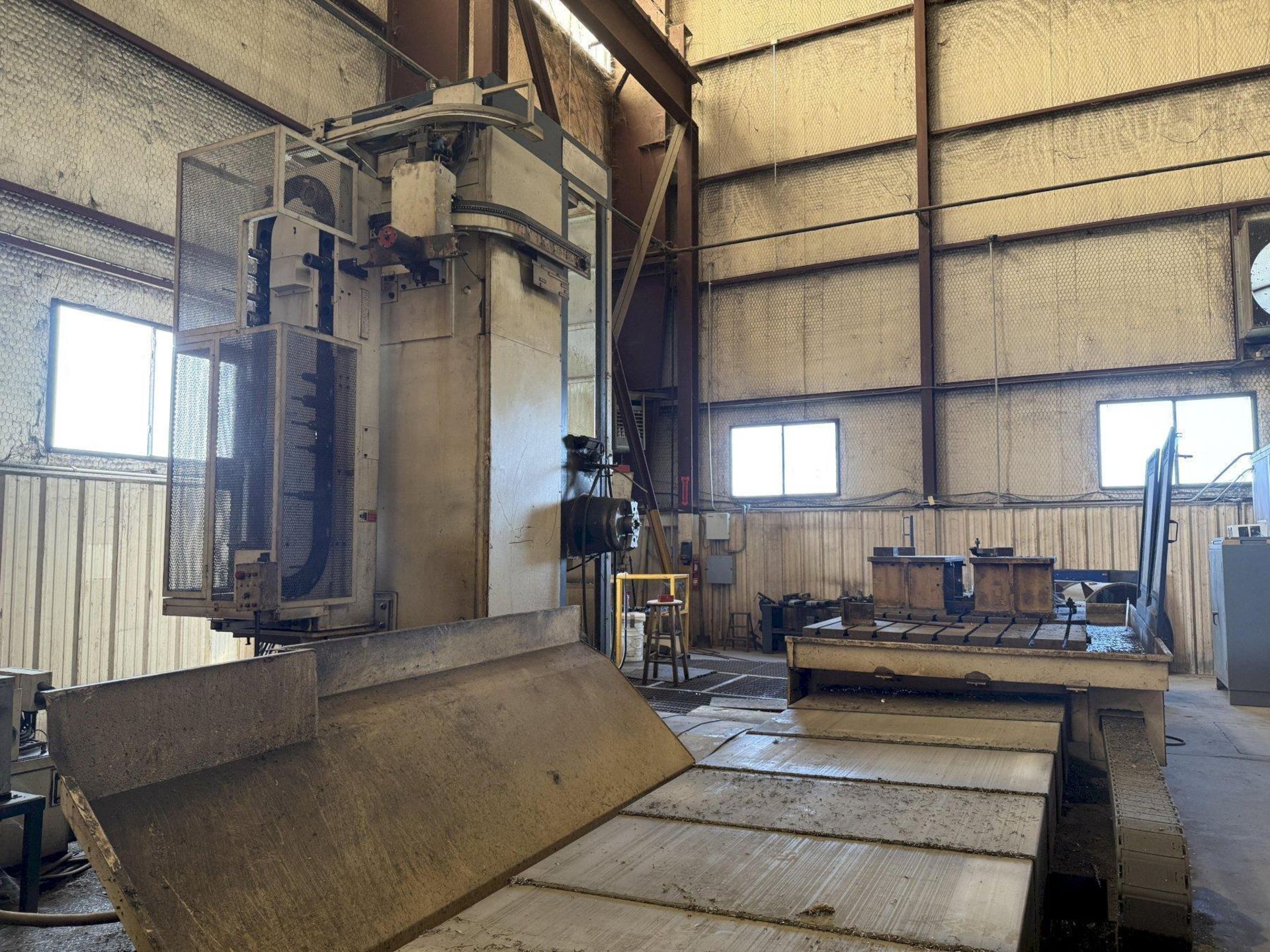 5.1" HNK CNC HORIZONTAL BORING MILL, HBM, 63 x 160 table with built in rotary, FANUC CNC, 40 ATC,... - Image 11 of 40