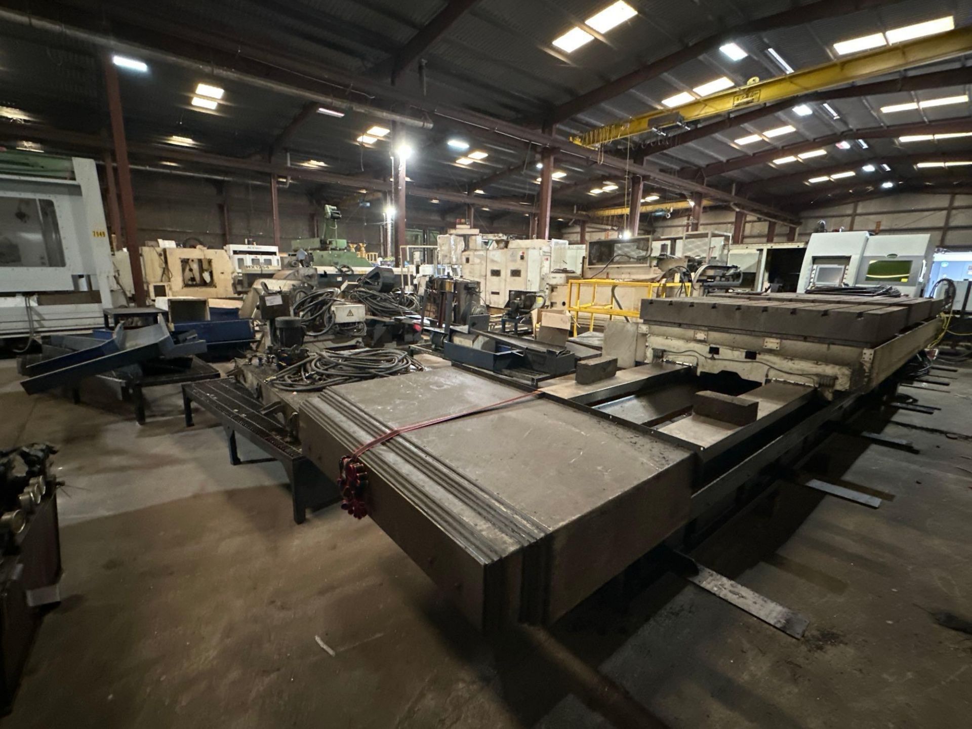 5.1" HNK CNC HORIZONTAL BORING MILL, HBM, 63 x 160 table with built in rotary, FANUC CNC, 40 ATC,... - Image 34 of 40