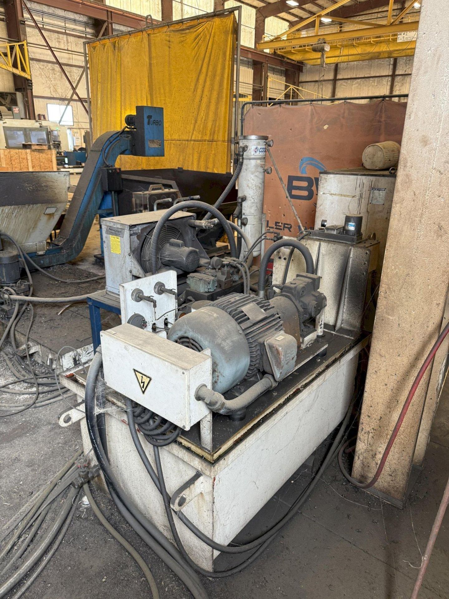 5.1" HNK CNC HORIZONTAL BORING MILL, HBM, 63 x 160 table with built in rotary, FANUC CNC, 40 ATC,... - Image 10 of 40