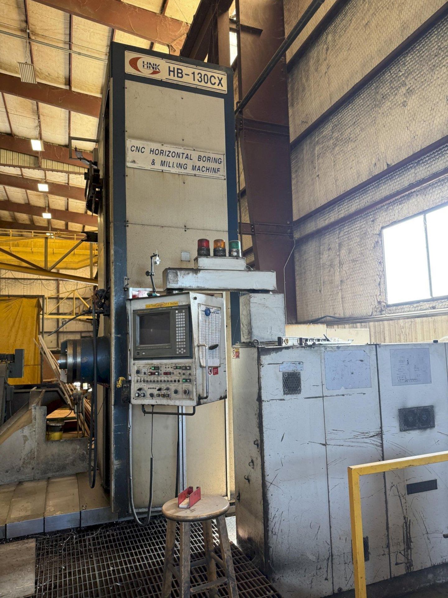 5.1" HNK CNC HORIZONTAL BORING MILL, HBM, 63 x 160 table with built in rotary, FANUC CNC, 40 ATC,... - Image 2 of 40