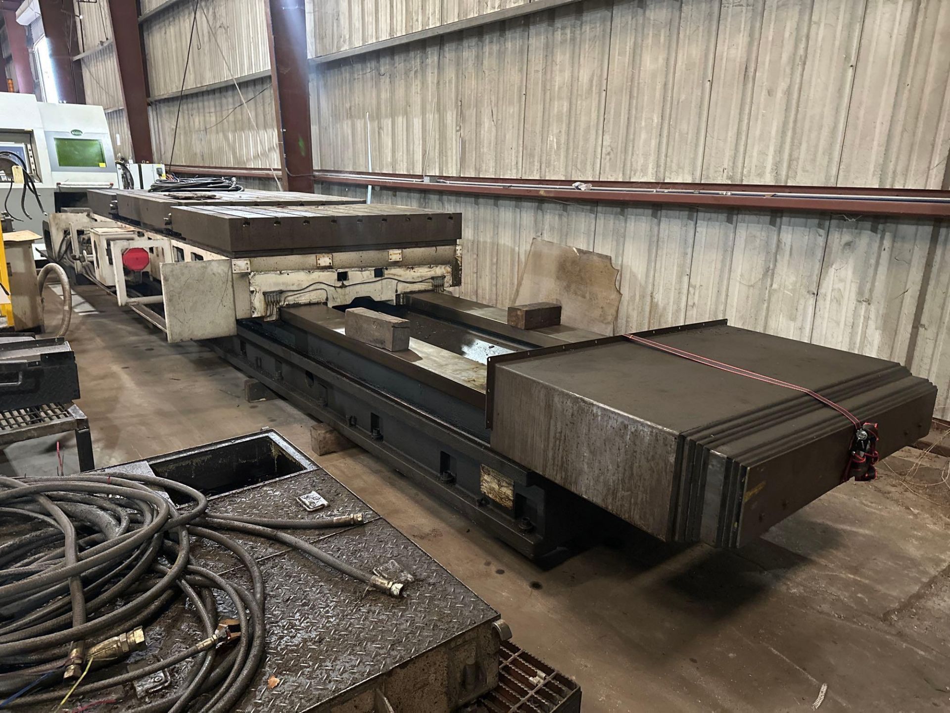 5.1" HNK CNC HORIZONTAL BORING MILL, HBM, 63 x 160 table with built in rotary, FANUC CNC, 40 ATC,... - Image 21 of 40