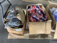 Large Lot of New TIG Star Black Caps 57Y02 , 50 Packs and Single Packs