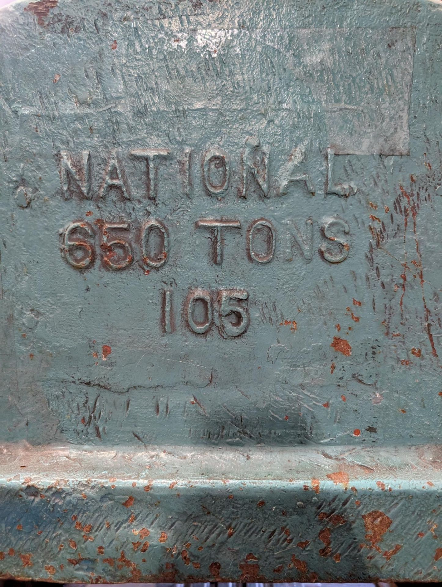 650 Ton National Model 105 Swage Press - Image 9 of 12