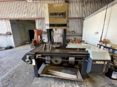 Marvel Series 8 Mark II Tilt Frame Vertical Bandsaw with Infeed and Outfeed Conveyor