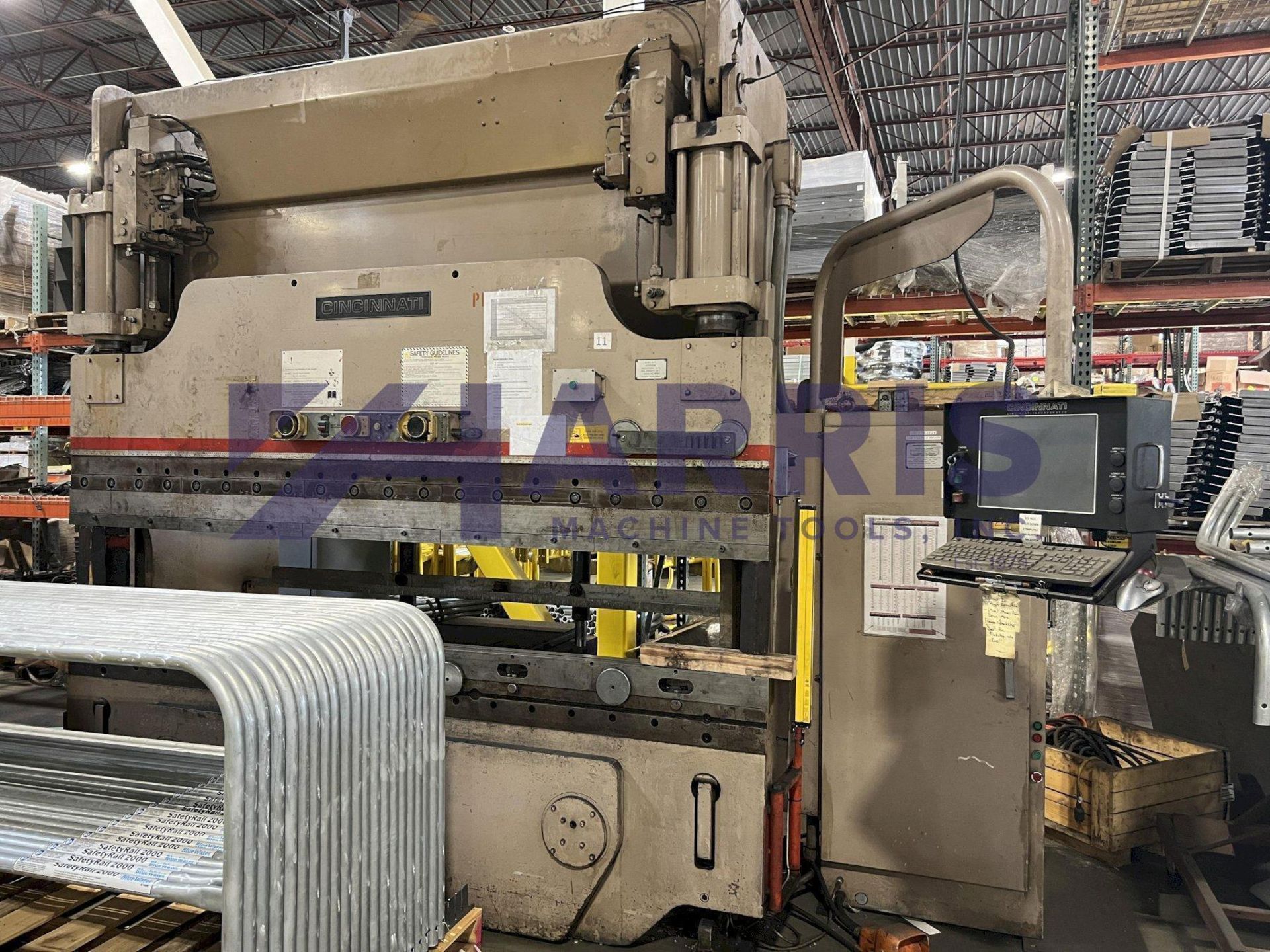 8' x 90 Ton Cincinnati Model 90AF- 8FT Autoform Hydraulic Press