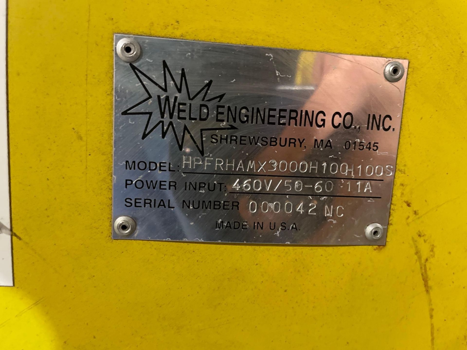 Welding Engineering Flux Hopper and Flux Feed, New/ Recovered Flux System. - Image 8 of 8