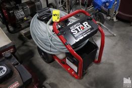 NORTHSTAR PORTABLE SOFT WASH AND DISINFECTANT SYSTEM WITH BLEACH PUMP, HOSE & WAND