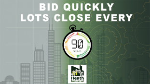 Bid Quickly, Lots close FAST!