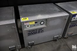 ACSI MODEL FORCE AIR 2000 EC PORTABLE NEGATIVE AIR SCRUBBER
