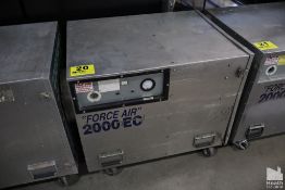 ACSI MODEL FORCE AIR 2000 EC PORTABLE NEGATIVE AIR SCRUBBER