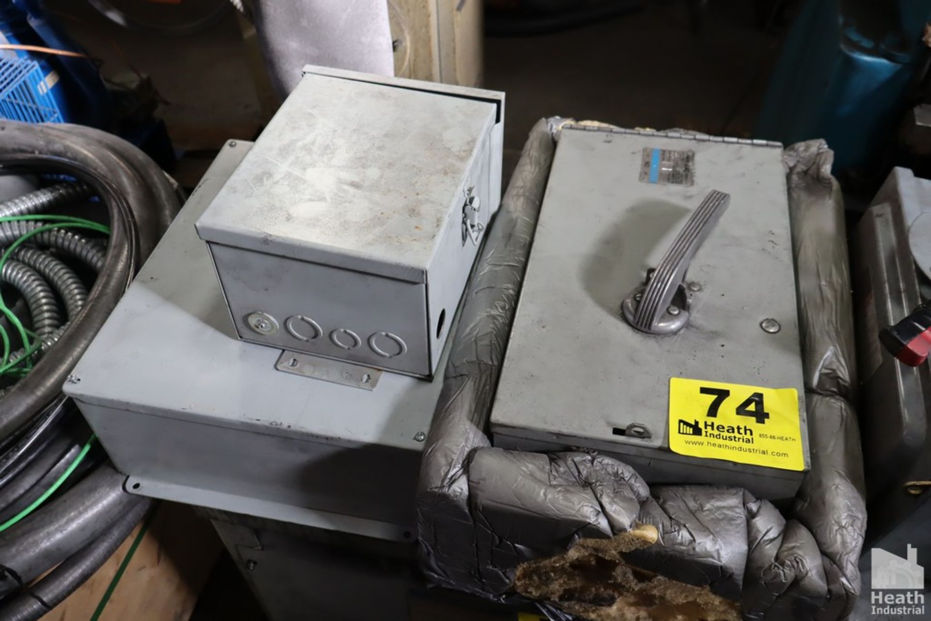 DISCONNECT AND ELECTRICAL BOXES