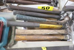 (6) BALL PEEN AND CLAW HAMMERS