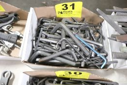 LARGE QTY ALLEN WRENCHES
