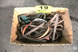 LARGE QTY SANDING BELTS