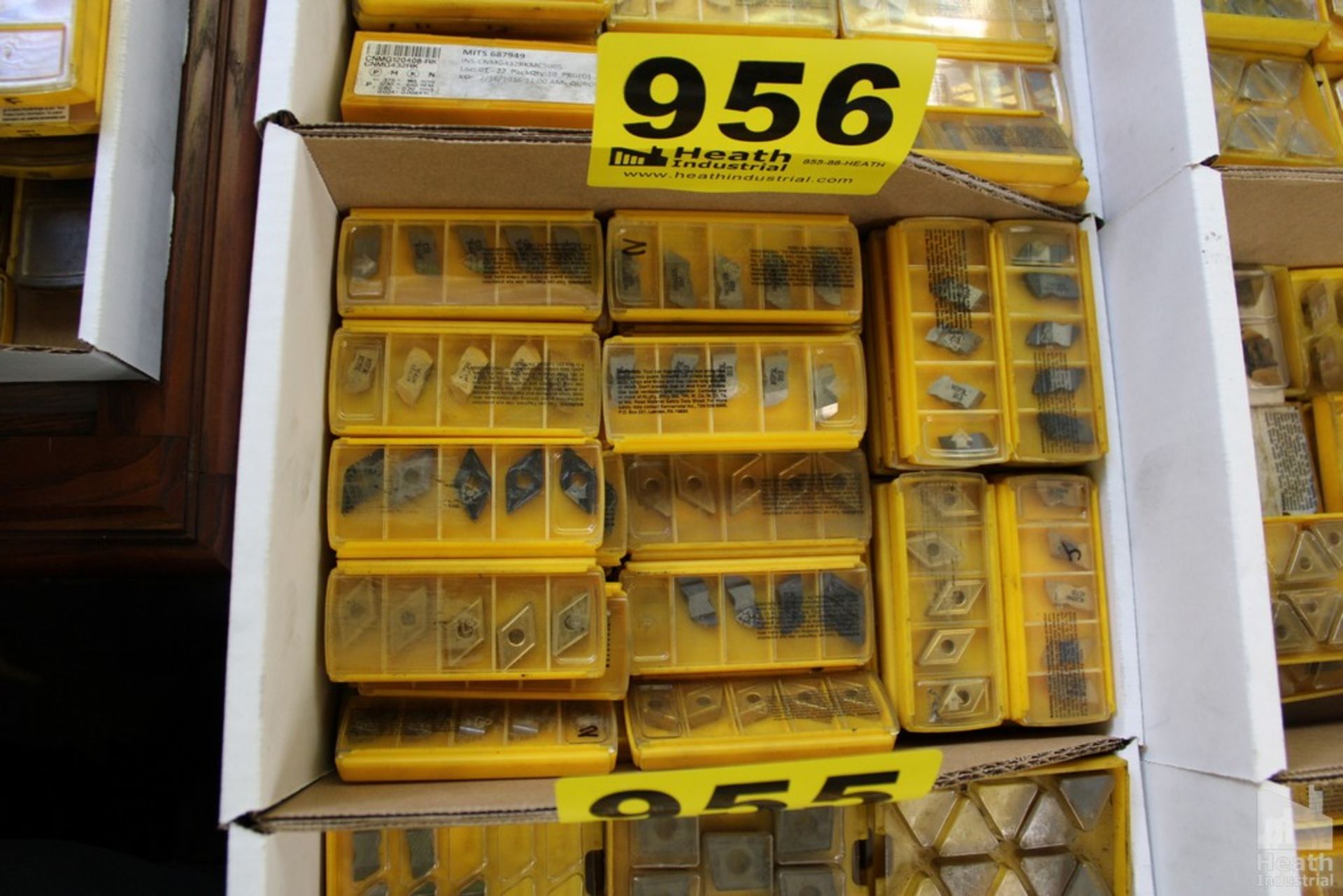ASSORTED KENNAMETAL CARBIDE INSERTS