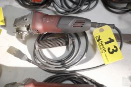 MILWAUKEE 4-1/2" RIGHT ANGLE GRINDER