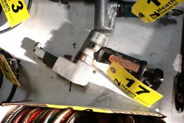 DYNABRADE PNEUMATIC BELT SANDER