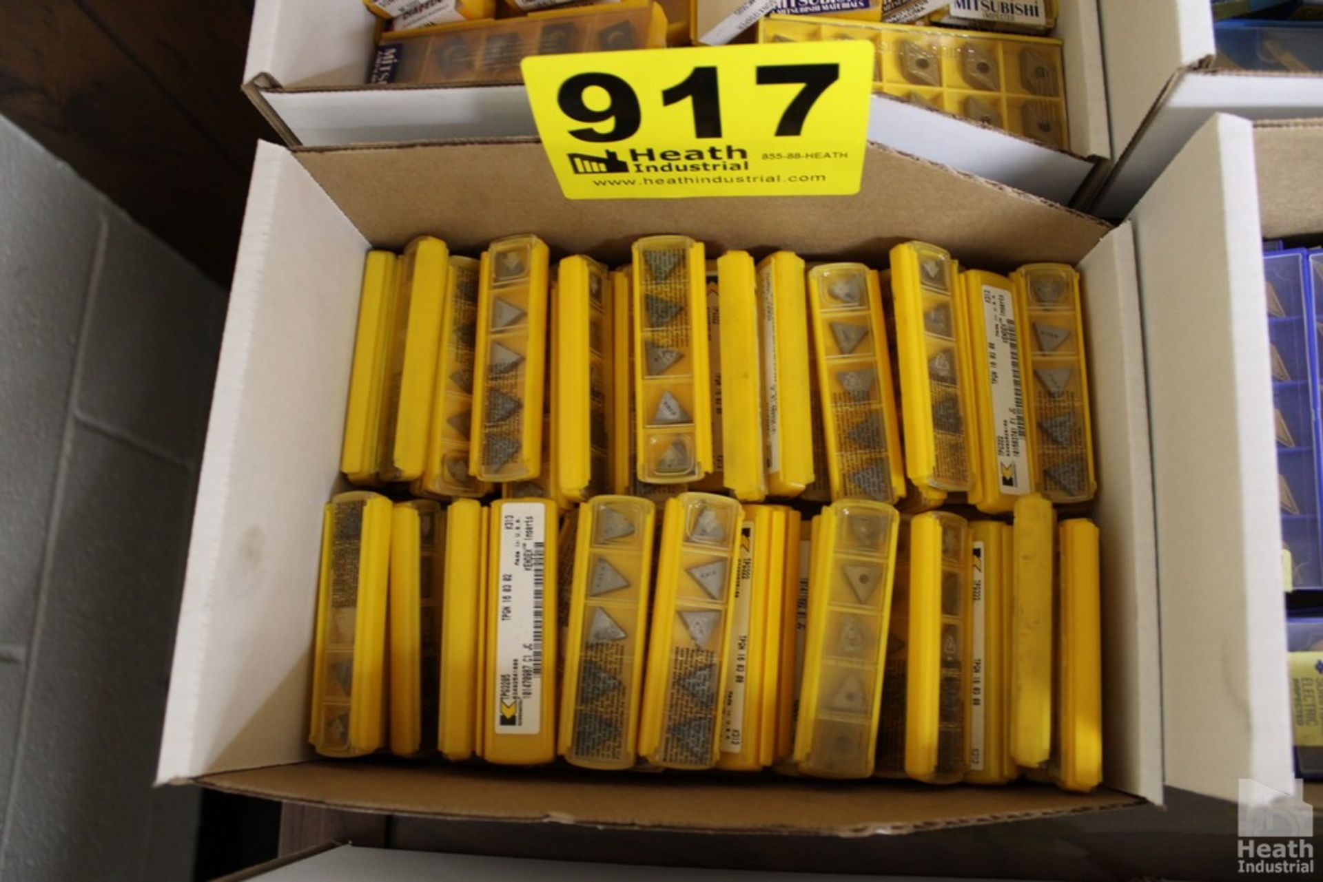 ASSORTED KENNAMETAL CARBIDE INSERTS