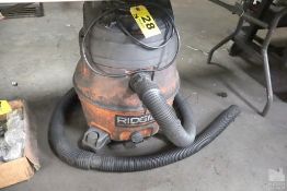 RIGID SHOP VAC