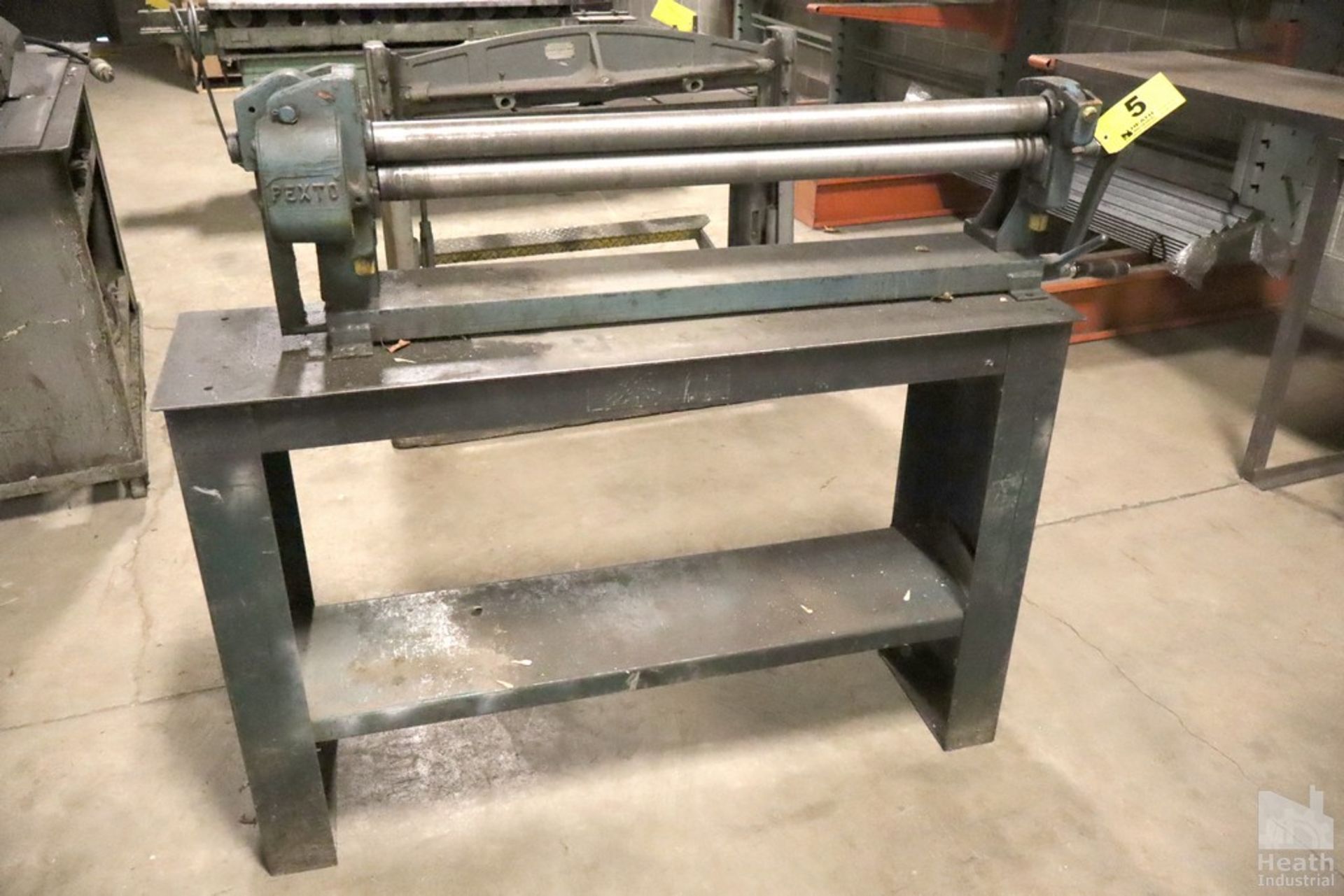 ROPER WHITNEY/PEXTO MODEL 381-D 22 36" SLIP ROLLER GA. WITH 2" ROLLERS