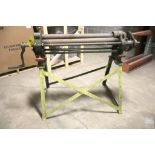 RYERSON 38" SLIP ROLLER WITH STEEL STAND