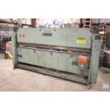 ROTO-DIE MODEL 10 10' HYDRAULIC BENDER-S/N 98448 WITH 29" REAR SUPPORT