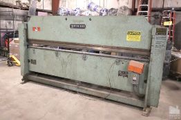 ROTO-DIE MODEL 10 10' HYDRAULIC BENDER-S/N 98448 WITH 29" REAR SUPPORT