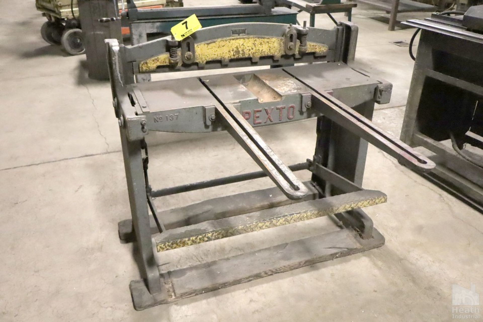 PEXTO MODEL 137-K 36" FOOT SHEAR - Image 2 of 3