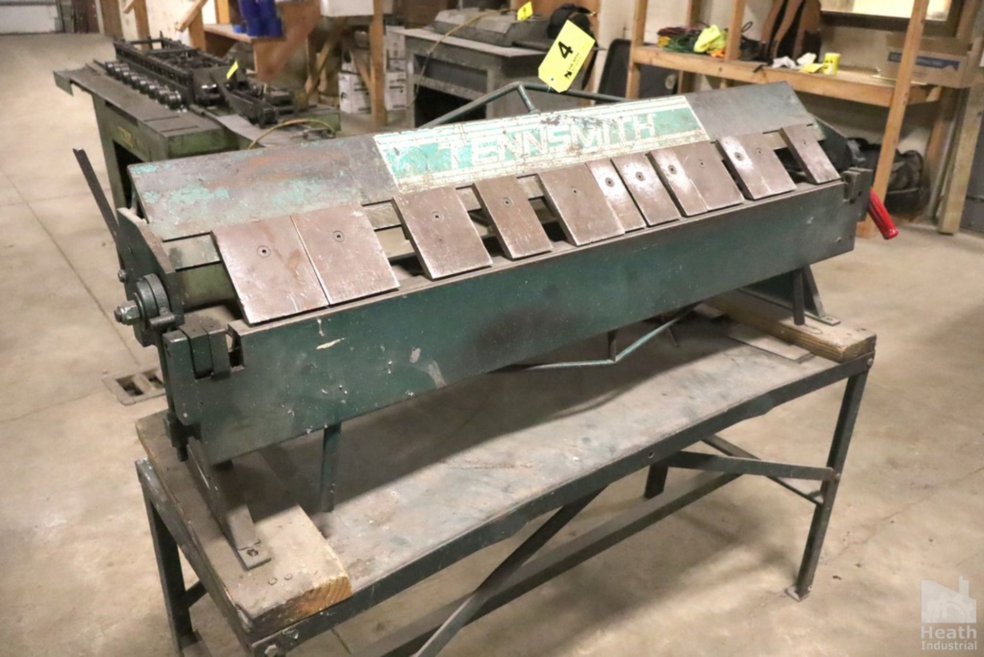 TENNSMITH 48" FINGER BRAKE - Image 2 of 3