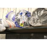 (7) ROLLS OF LINAROUSTIC RC FLEXIBLE FIBERGLASS DUCT LINER ASSORTED THICKNESSES .5" TO 1"