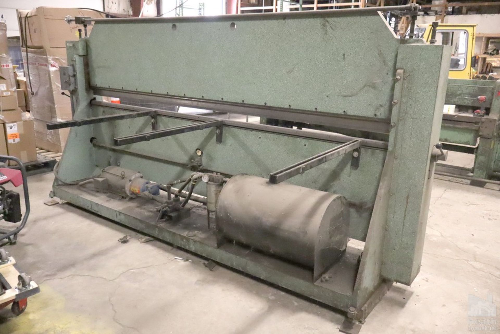 ROTO-DIE MODEL 10 10' HYDRAULIC BENDER-S/N 98448 WITH 29" REAR SUPPORT - Image 6 of 6