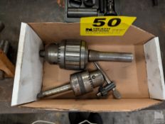 JACOBS NO 18N R8 DRILL CHUCK & TAPER SHANK DRILL CHUCK