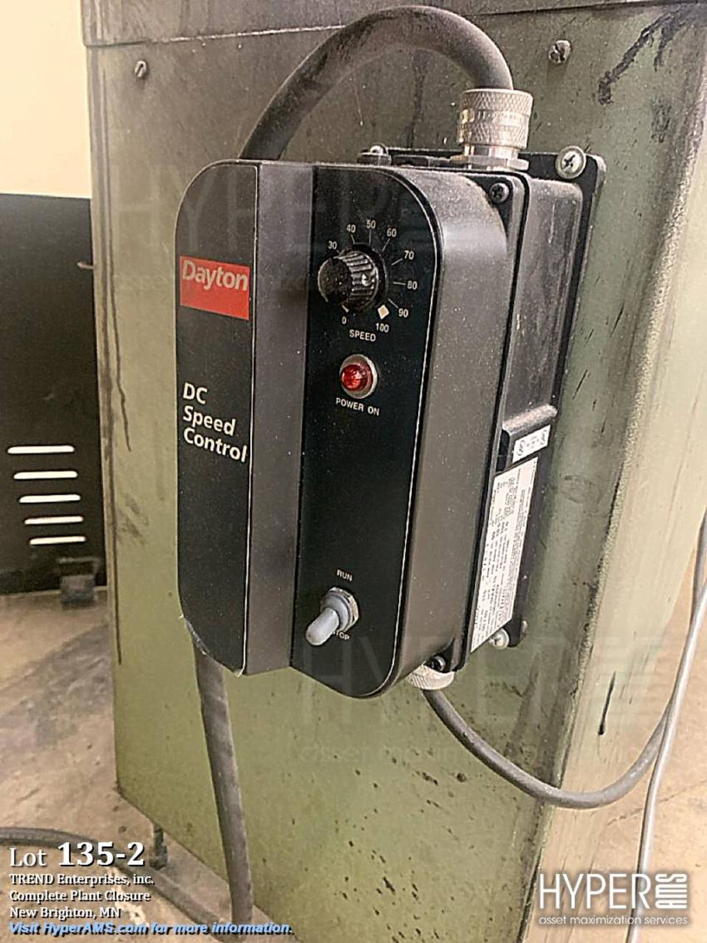 Dayton Metal Slitting Machine with DC Speed Control, Electric power ...