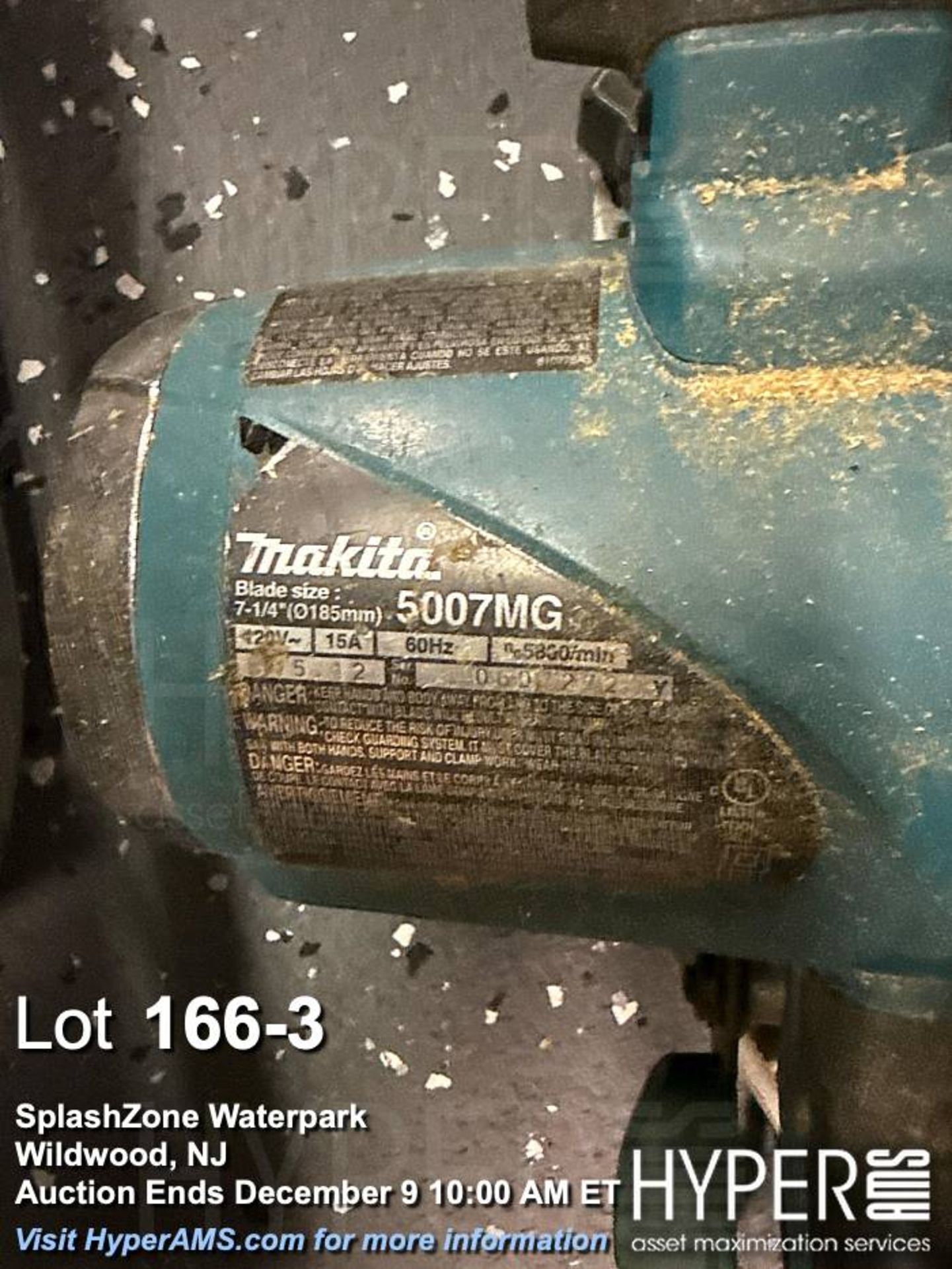DEWALT DWE575 Circular Saw, 7-1/4", 5200 RPM, Makita 5007MG, 5800 RPM - Image 3 of 3