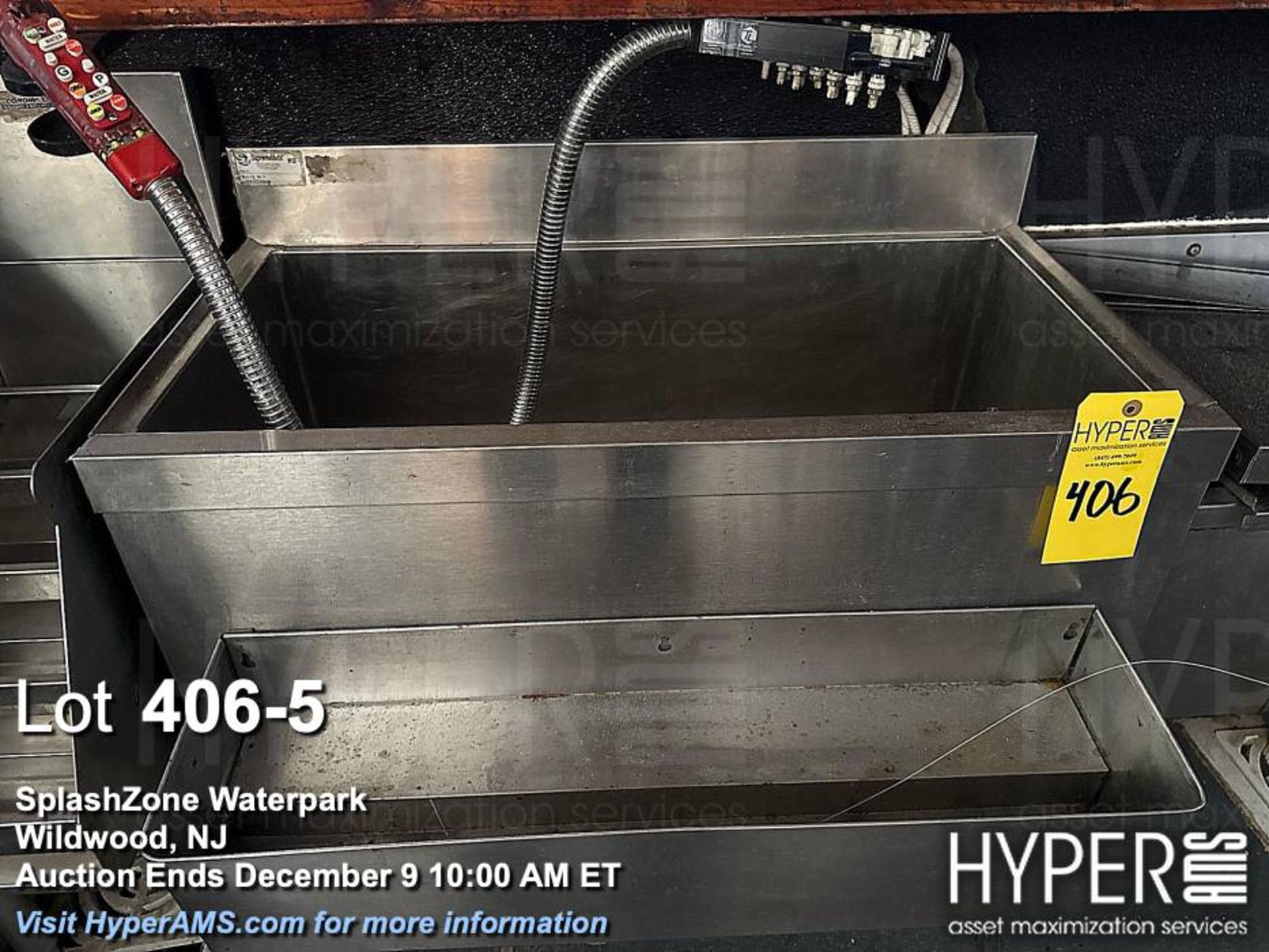 Lot bar sink combination: Supreme Metal & John Boos Commercial Stainless Steel Sink Units, NSF Certi - Image 5 of 12