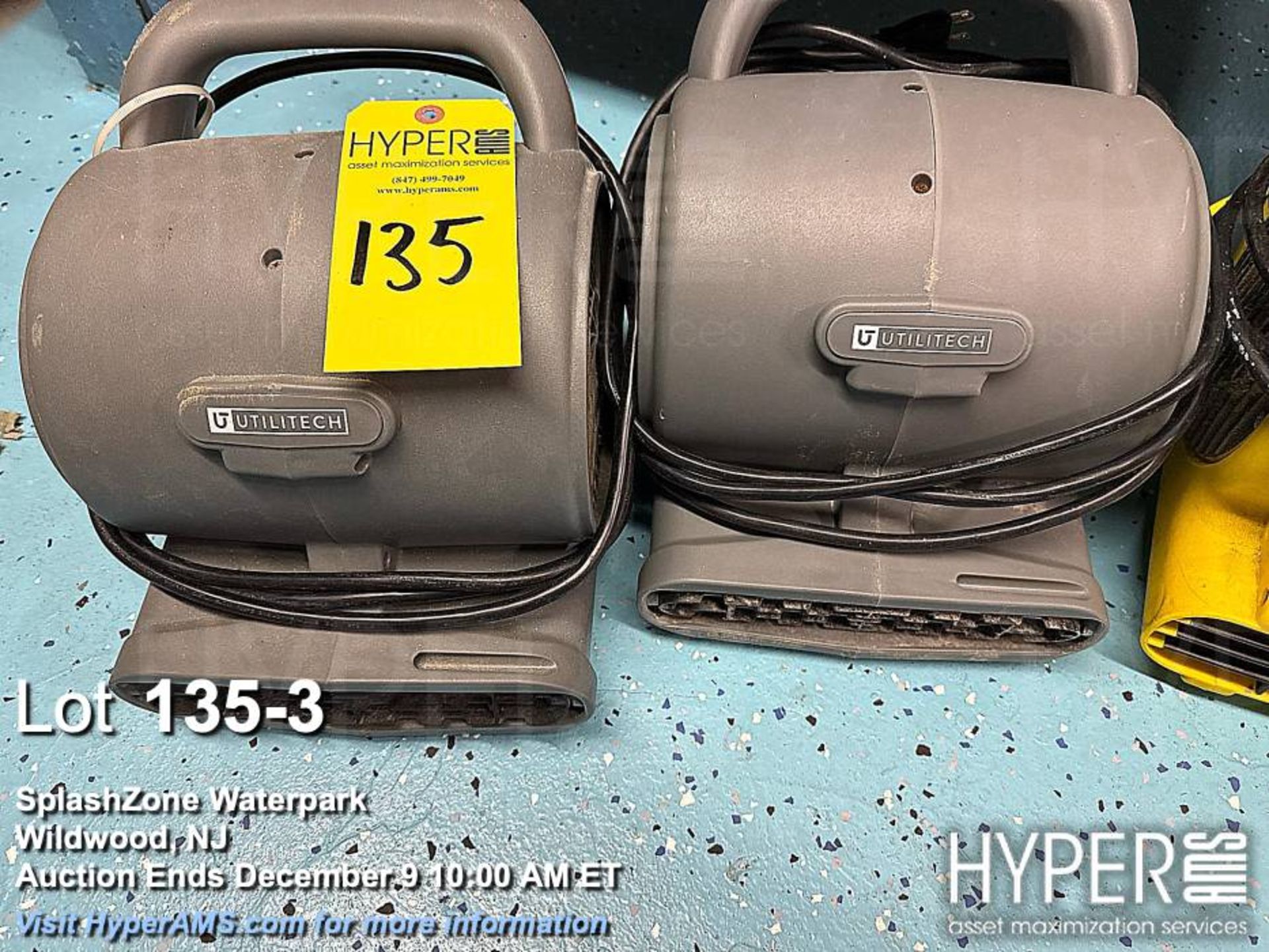 Lot of (4) Utilitech AM04, Shop-Vac AM425, Lasko USF610 Industrial Air Movers - Image 3 of 6