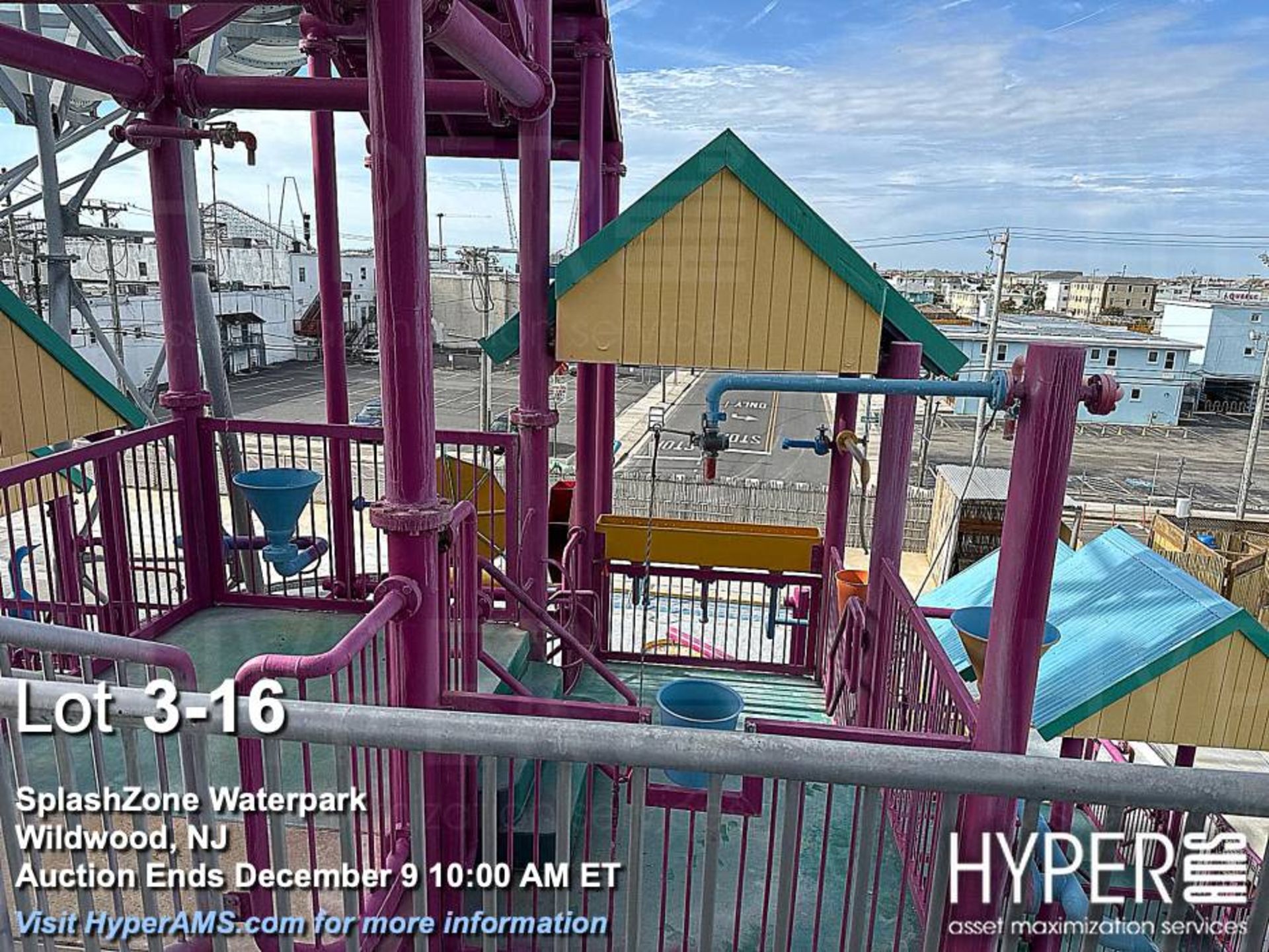 SCS Interactive Discovery Island stand-alone attraction with 1000 gallon dump-bucket, water cannons, - Image 16 of 19
