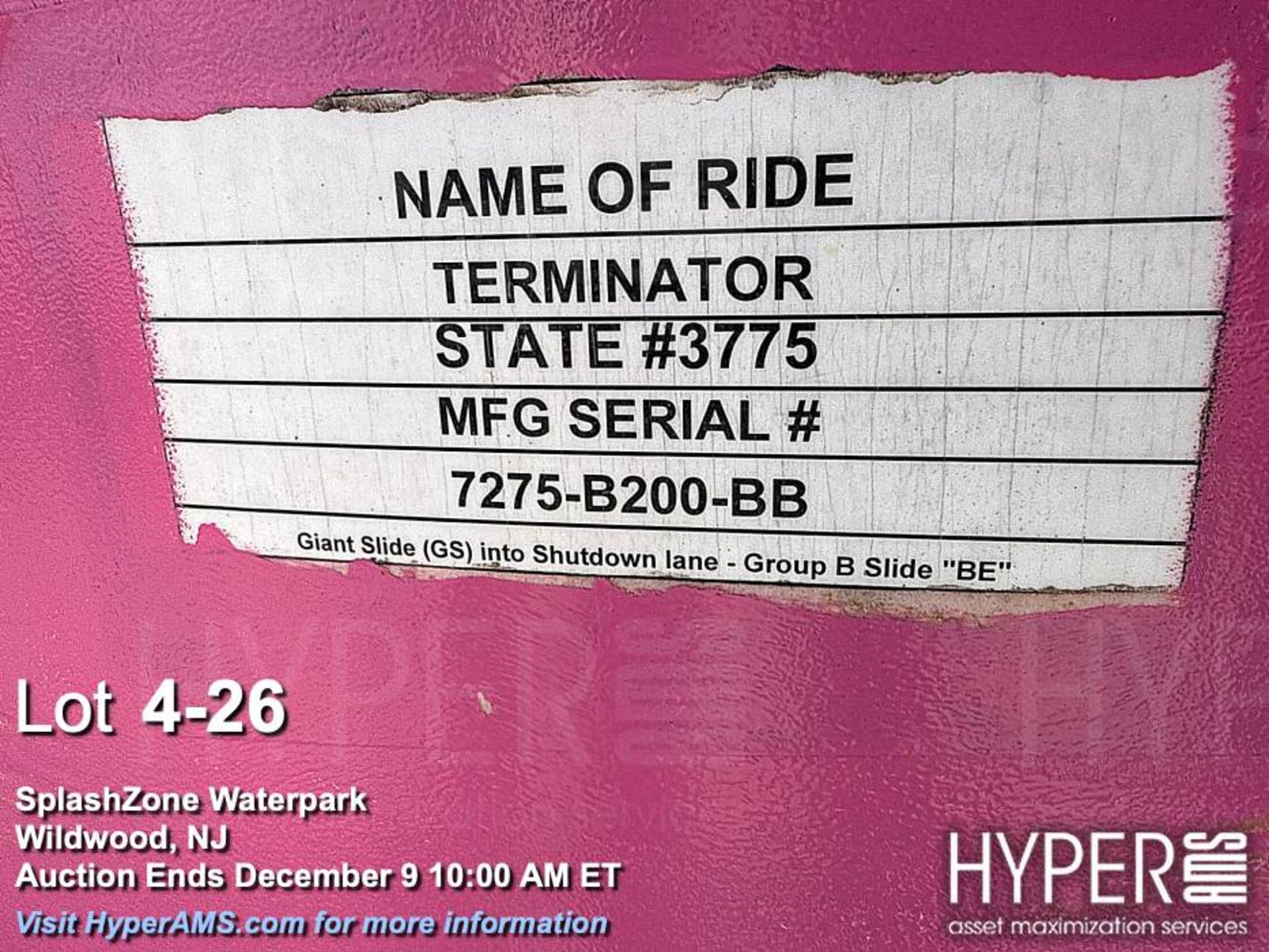 WhiteWater West Industries Slide attraction with (6) slides including "B" and "C" towers, bridges, w - Image 26 of 60