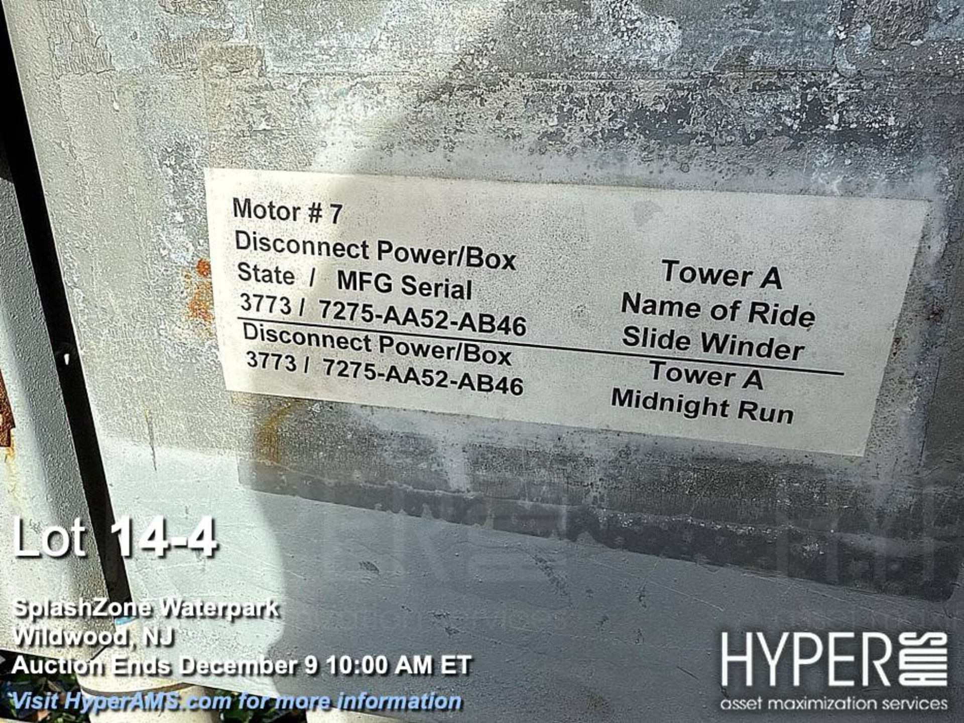 Nidec Motor Corp HO60V2G, 60 HP, 460V, Frame 364TP, 1785 RPM/ w/ pump- With Sulzer JTS water pump, 1 - Image 4 of 6