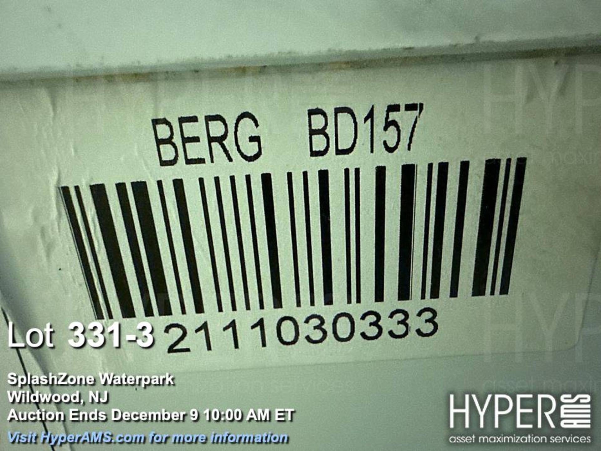 Berg BD157 Chest Freezer, 5.5 Cu Ft Capacity, Serial 2111030333 - Image 3 of 4