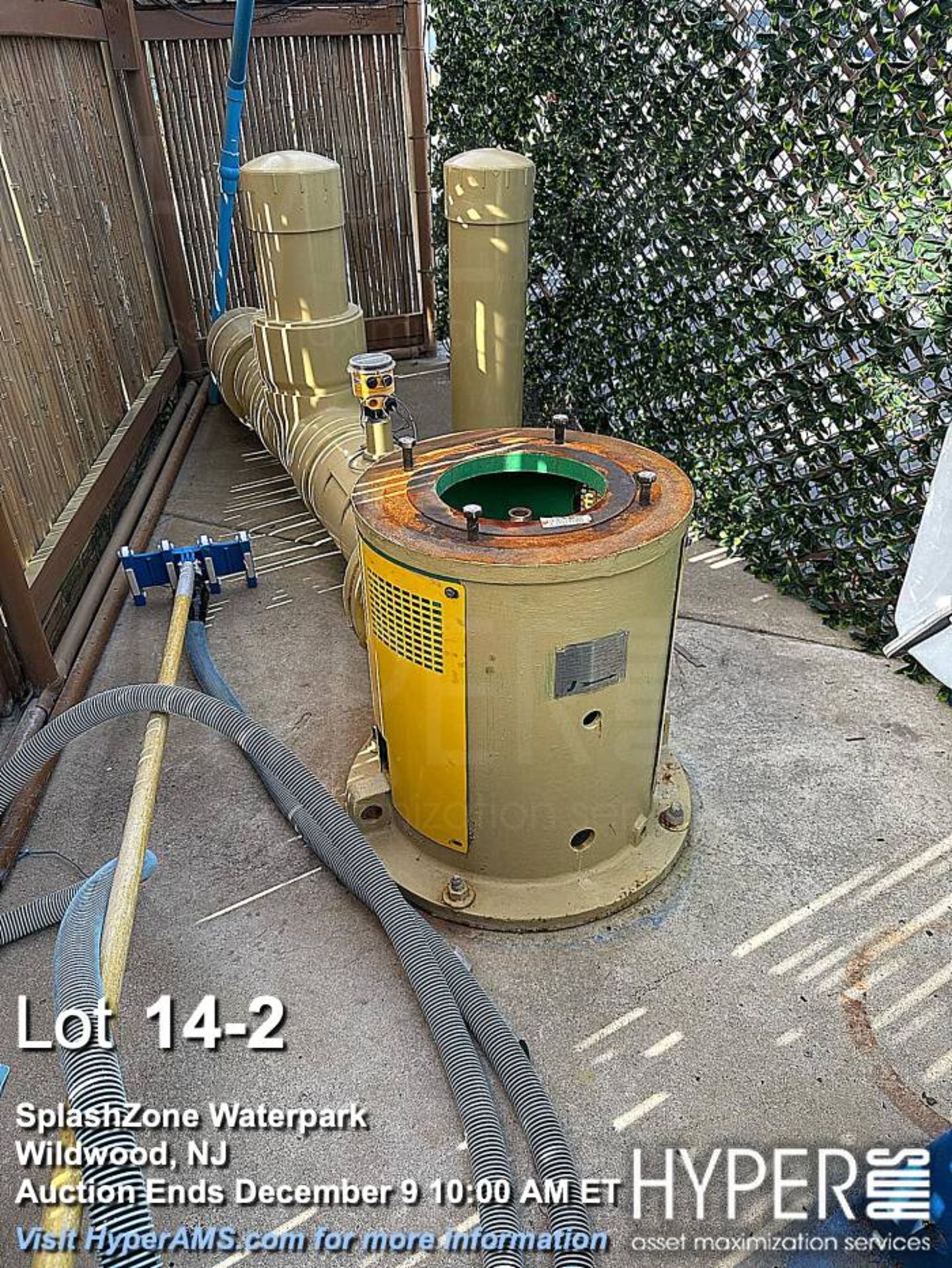 Nidec Motor Corp HO60V2G, 60 HP, 460V, Frame 364TP, 1785 RPM/ w/ pump- With Sulzer JTS water pump, 1 - Image 2 of 6