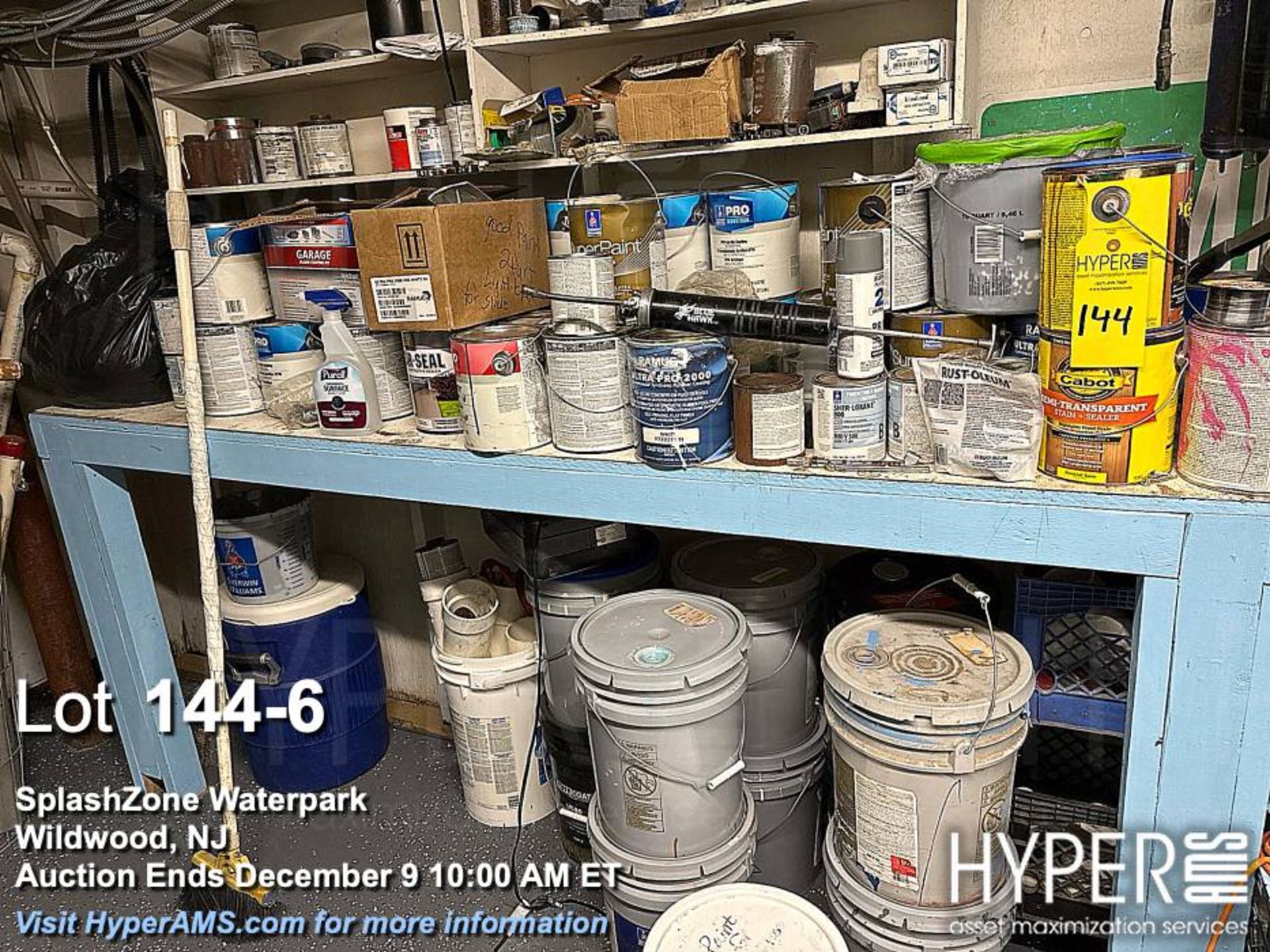 large lot of paint products including Sherwin-Williams SuperPaint Pro, Various Colors & Sizes, Inter - Image 6 of 6