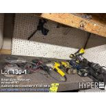 Lot of power corded and cordless power tools
