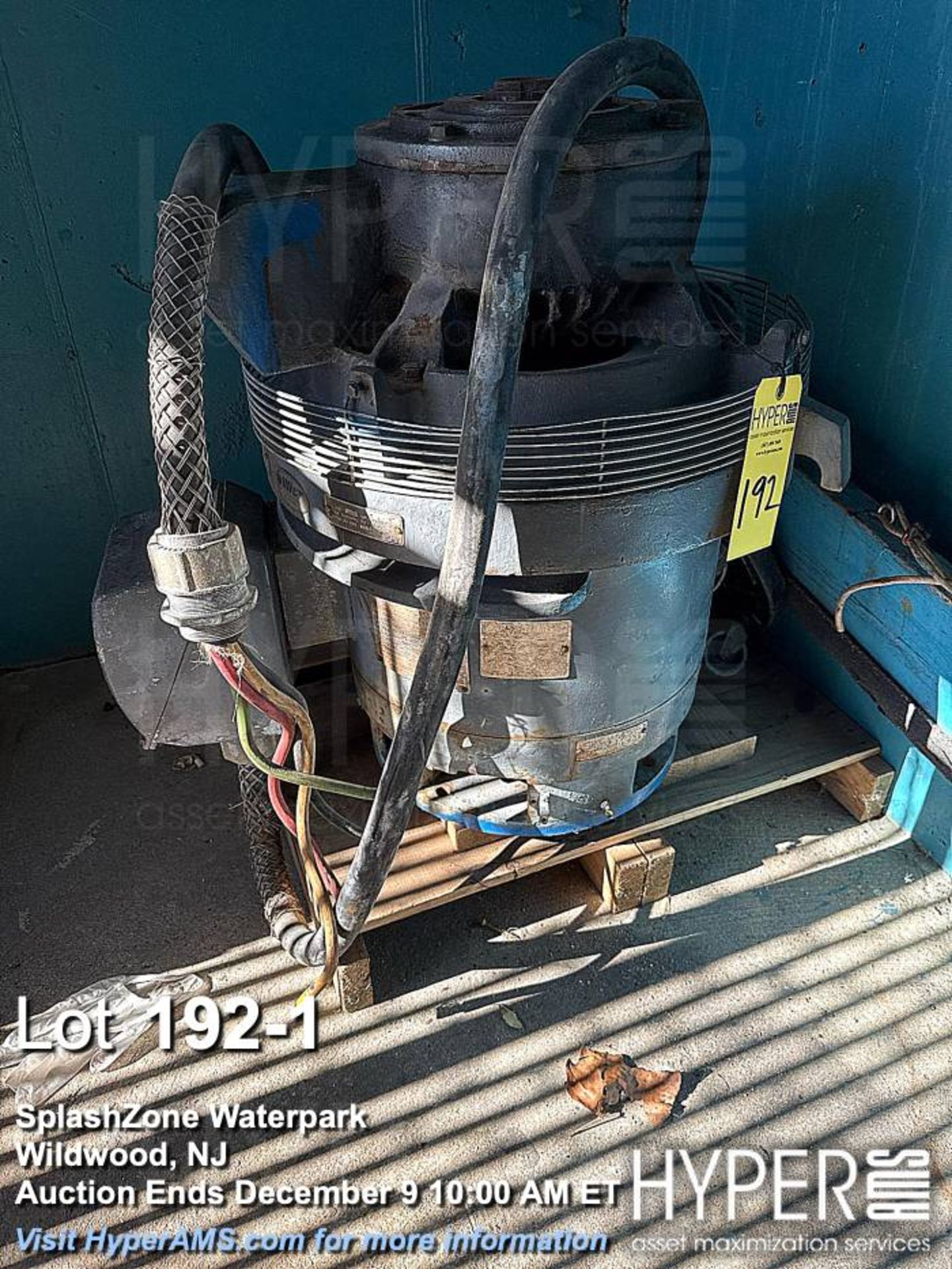 Electric Pump motor, 60HP as is