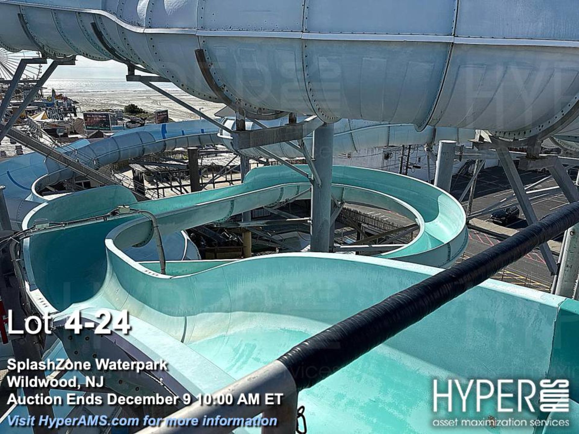 WhiteWater West Industries Slide attraction with (6) slides including "B" and "C" towers, bridges, w - Image 24 of 60