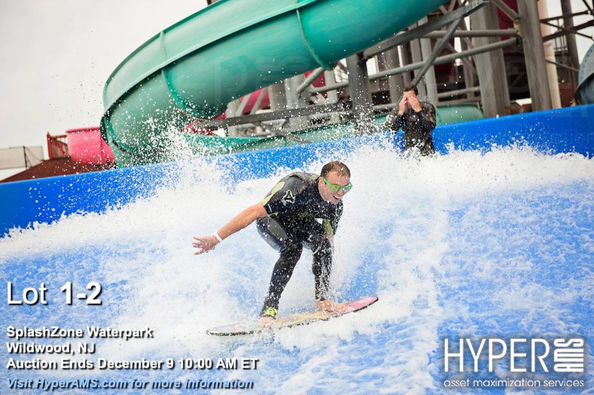FlowRider Wave in a Box Double self-contained, turnkey sheet-wave surfing attraction - Image 2 of 23